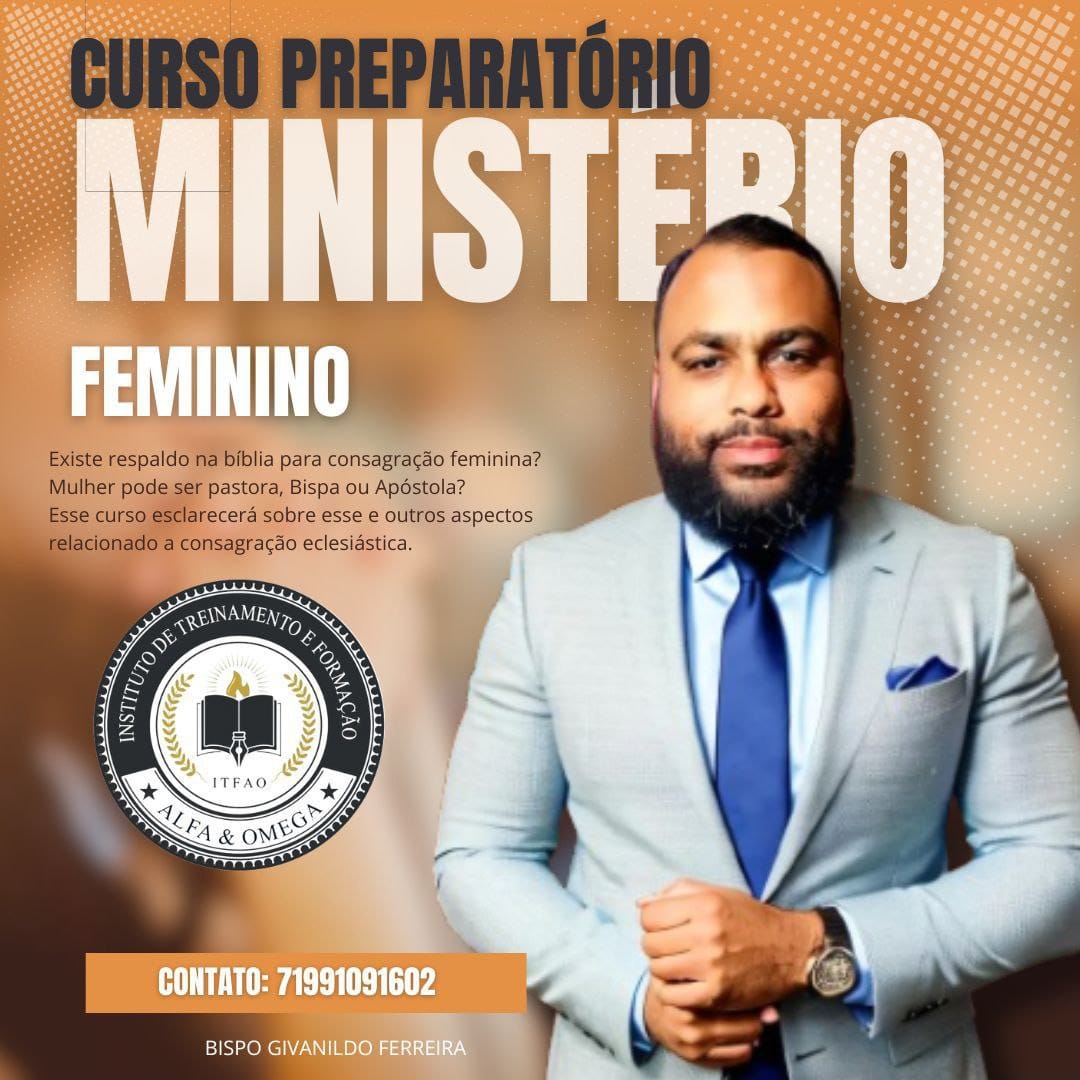 CURSO PREPARATÓRIO MINISTÉRIO FEMININO