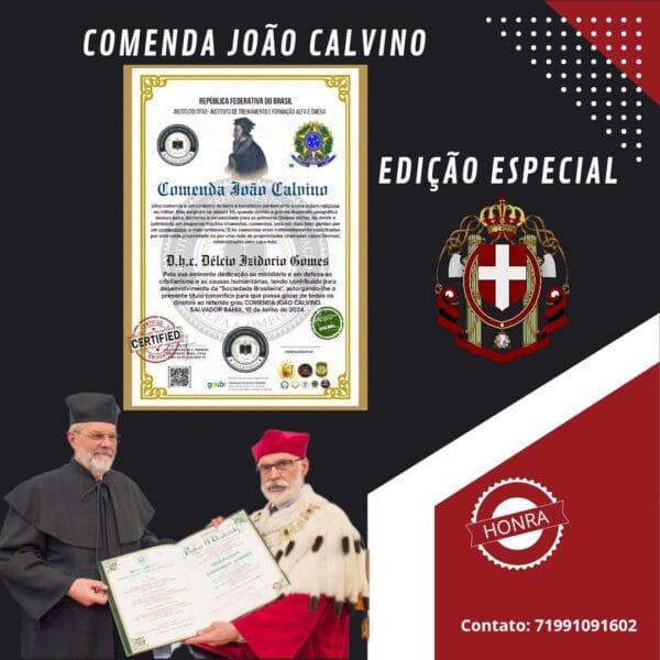 COMENDA JOÃO CALVINO