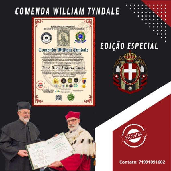 COMENDA WILLIAM TYNDALE