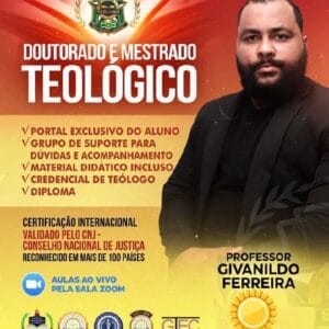 CURSO TEOLÓGICO RECONHECIDO PELO CNJ