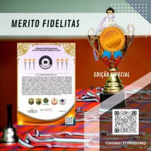 🏅 Título Honorífico: “Mérito Fidelitas do Instituto Alfa e Ômega”