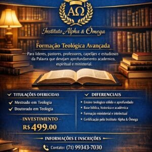 CURSO DE TEOLOGIA – MESTRADO & DOUTORADO