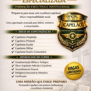 ✝️ Curso de Capelania Especializada
