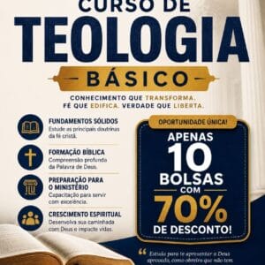 10 BOLSAS – CURSO LIVRE BÁSICO EM TEOLOGIA