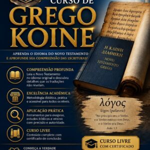 CURSO LIVRE DE GREGO KOINÉ