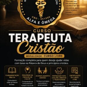 CURSO LIVRE DE TERAPEUTA CRISTÃO