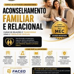 APRESENTAÇÃO DO CURSO ACONSELHAMENTO FAMILIAR E RELACIONAL